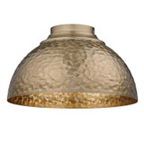 Flush Mounts Metal Shade by Golden ( 62 | 6950-FM MBS Shepard ) 