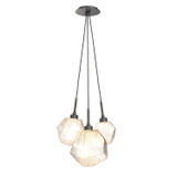 Mini Pendants 3 Light Cluster by Hammerton Studio ( 404 | CHB0039-0E-GP-A-C01-L1 Gem ) 