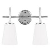 Bathroom Fixtures Two Lights by Generation Lighting ( 1 | 4440402EN3-05 Driscoll ) 