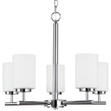 Mid. Chandeliers Glass Up by Generation Lighting ( 1 | 31161-05 Oslo ) 
