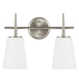 Bathroom Fixtures Two Lights by Generation Lighting ( 1 | 4440402EN3-962 Driscoll ) 