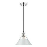 Pendants Metal Shade by Golden ( 62 | 3306-M CH-DB Orwell ) 