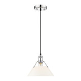 Pendants Glass Down by Golden ( 62 | 3306-M CH-OP Orwell ) 