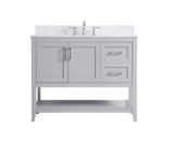 Plumbing Bath Chests/Vanities by Elegant Lighting ( 173 | VF16042GR-BS Aubrey ) 