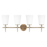 Bathroom Fixtures Four Lights by Generation Lighting ( 1 | 4440404-848 Driscoll ) 
