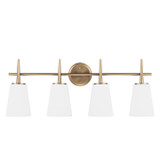 Bathroom Fixtures Four Lights by Generation Lighting ( 1 | 4440404EN3-848 Driscoll ) 