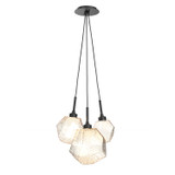 Mini Pendants 3 Light Cluster by Hammerton Studio ( 404 | CHB0039-0E-MB-A-C01-L1 Gem ) 
