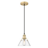 Mini Pendants Cable by Golden ( 62 | 3306-S BCB-CLR Orwell ) 