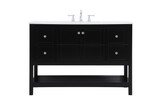 Plumbing Bath Chests/Vanities by Elegant Lighting ( 173 | VF16448BK Theo ) 