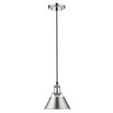 Mini Pendants Metal Shade by Golden ( 62 | 3306-S CH-PW Orwell ) 