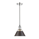 Mini Pendants Metal Shade by Golden ( 62 | 3306-S CH-RBZ Orwell ) 
