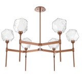 Mid. Chandeliers Glass Up by Hammerton Studio ( 404 | CHB0039-39-BB-C-001-L1 Gem ) 