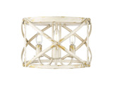 Flush Mounts Cage Style by Golden ( 62 | 0890-FM AI Alcott ) 