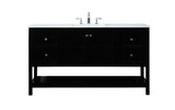Plumbing Bath Chests/Vanities by Elegant Lighting ( 173 | VF16460BK Theo ) 