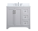Plumbing Bath Chests/Vanities by Elegant Lighting ( 173 | VF17036GR-BS Moore ) 