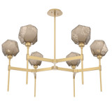 Mid. Chandeliers Glass Up by Hammerton Studio ( 404 | CHB0039-39-GB-B-001-L1 Gem ) 