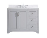 Plumbing Bath Chests/Vanities by Elegant Lighting ( 173 | VF17042GR-BS Moore ) 
