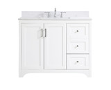Plumbing Bath Chests/Vanities by Elegant Lighting ( 173 | VF17042WH-BS Moore ) 