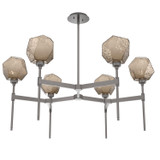 Mid. Chandeliers Glass Up by Hammerton Studio ( 404 | CHB0039-39-GP-B-001-L1 Gem ) 