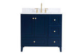 Plumbing Bath Chests/Vanities by Elegant Lighting ( 173 | VF18036BL-BS Sommerville ) 
