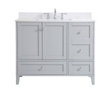 Plumbing Bath Chests/Vanities by Elegant Lighting ( 173 | VF18042GR-BS sommerville ) 