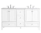 Plumbing Bath Chests/Vanities by Elegant Lighting ( 173 | VF18060DWH sommerville ) 