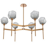 Mid. Chandeliers Glass Up by Hammerton Studio ( 404 | CHB0039-39-NB-S-001-L1 Gem ) 