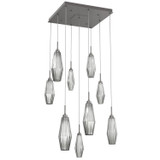 Mid. Chandeliers Multi-Port/Cascade by Hammerton Studio ( 404 | CHB0049-09-GP-RS-C01-L1 Aalto ) 