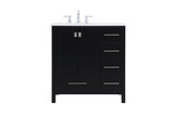 Plumbing Bath Chests/Vanities by Elegant Lighting ( 173 | VF18832BK Irene ) 