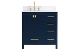 Plumbing Bath Chests/Vanities by Elegant Lighting ( 173 | VF18832BL-BS Irene ) 