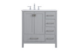 Plumbing Bath Chests/Vanities by Elegant Lighting ( 173 | VF18832GR Irene ) 