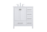Plumbing Bath Chests/Vanities by Elegant Lighting ( 173 | VF18832WH Irene ) 