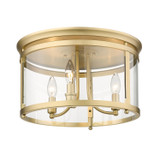 Flush Mounts Cage Style by Golden ( 62 | 1157-FM BCB Payton ) 