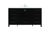 Plumbing Bath Chests/Vanities by Elegant Lighting ( 173 | VF18860BK Irene ) 