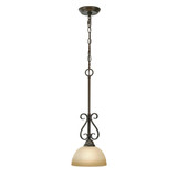 Mini Pendants Glass Down by Golden ( 62 | 1567-M1L PC Riverton ) 