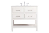 Plumbing Bath Chests/Vanities by Elegant Lighting ( 173 | VF19036WH Sinclaire ) 