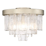Flush Mounts Exposed Lamps by Golden ( 62 | 1768-FM WG-HWG Ciara ) 
