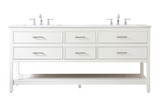 Plumbing Bath Chests/Vanities by Elegant Lighting ( 173 | VF19072DWH Sinclaire ) 