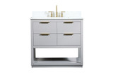 Plumbing Bath Chests/Vanities by Elegant Lighting ( 173 | VF19236GR-BS Larkin ) 