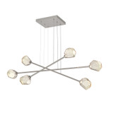 Linear/Island 4 Light + by Hammerton Studio ( 404 | PLB0039-M3-BS-A-CA1-L3 Gem ) 