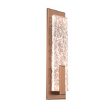 Sconces Single Glass by Hammerton Studio ( 404 | IDB0061-19-BB-GC-L3 Glacier ) 