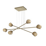 Linear/Island 4 Light + by Hammerton Studio ( 404 | PLB0039-M3-GB-B-CA1-L1 Gem ) 