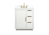 Plumbing Bath Chests/Vanities by Elegant Lighting ( 173 | VF19430WH-BS Blake ) 