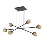 Linear/Island 4 Light + by Hammerton Studio ( 404 | PLB0039-M3-MB-B-CA1-L1 Gem ) 