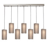 Linear/Island 4 Light + by Hammerton Studio ( 404 | PLB0019-05-GP-F-C01-E2 Uptown Mesh ) 