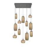 Pendants Multi-port/Cascade by Hammerton Studio ( 404 | CHB0091-12-GP-B-C01-L1 Vessel ) 