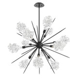 Mid. Chandeliers Starburst by Hammerton Studio ( 404 | CHB0059-0A-MB-BC-001-L3 Blossom ) 