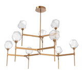 Large Chandeliers Glass Shade by Hammerton Studio ( 404 | CHB0039-55-NB-C-001-L3 Gem ) 
