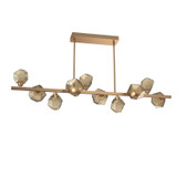 Linear/Island 4 Light + by Hammerton Studio ( 404 | PLB0039-T0-NB-B-001-L3 Gem ) 