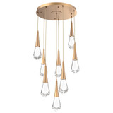 Mid. Chandeliers Multi-Port/Cascade by Hammerton Studio ( 404 | CHB0078-08-NB-C-C01-L3 Raindrop ) 